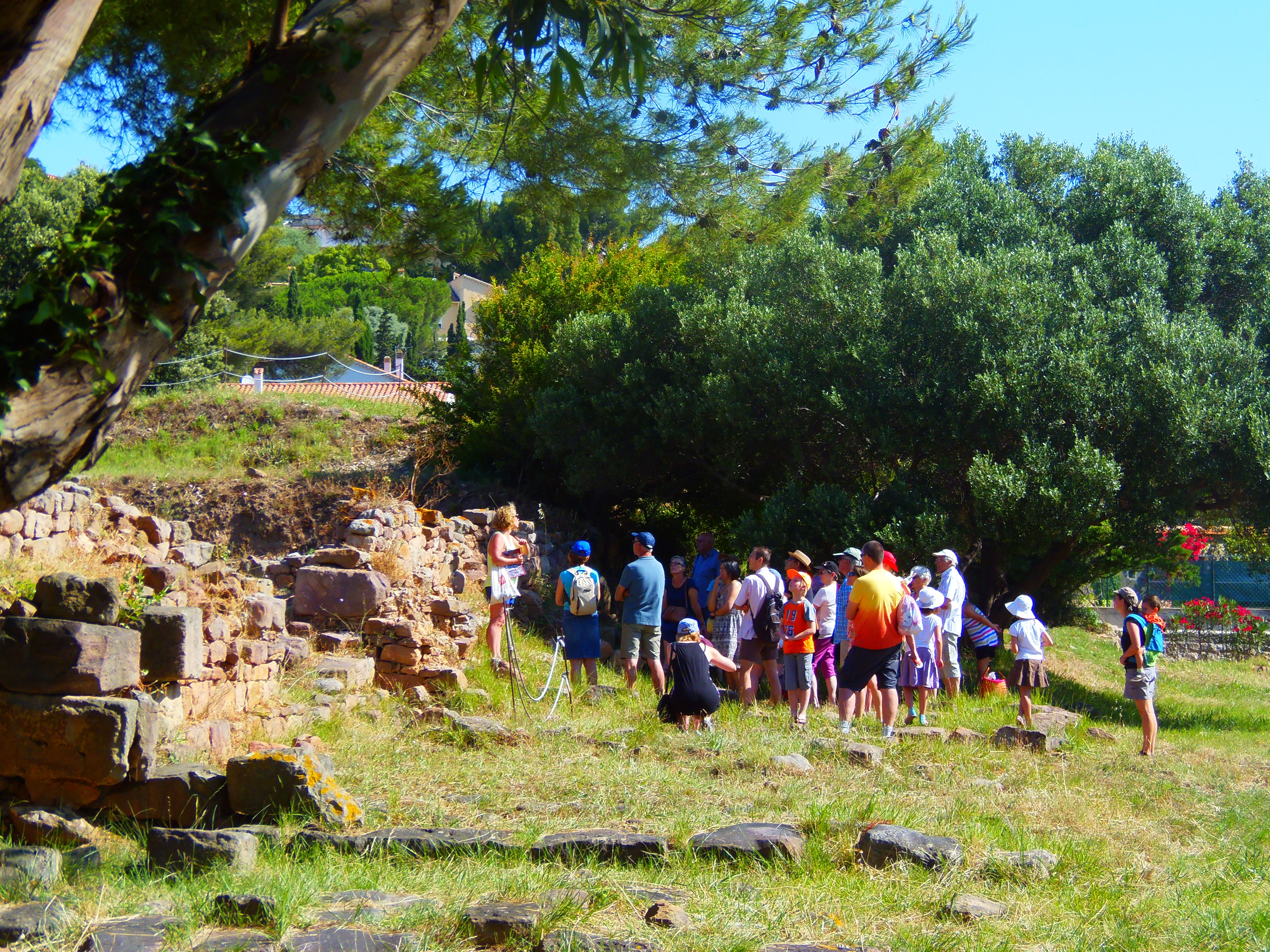 JournÃ©es EuropÃ©ennes du Patrimoine Site archÃ©ologique d'Olbia Ã  HyÃ¨res