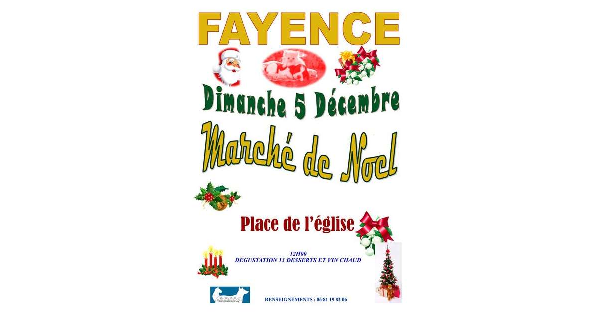 Marché de Noël de Fayence