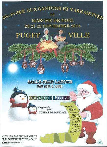 26Ã¨ Foire aux Santons et aux Tarraiettes 