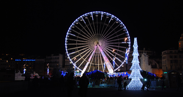 Diaporama : Les illuminations de noÃ«l Ã  Marseille