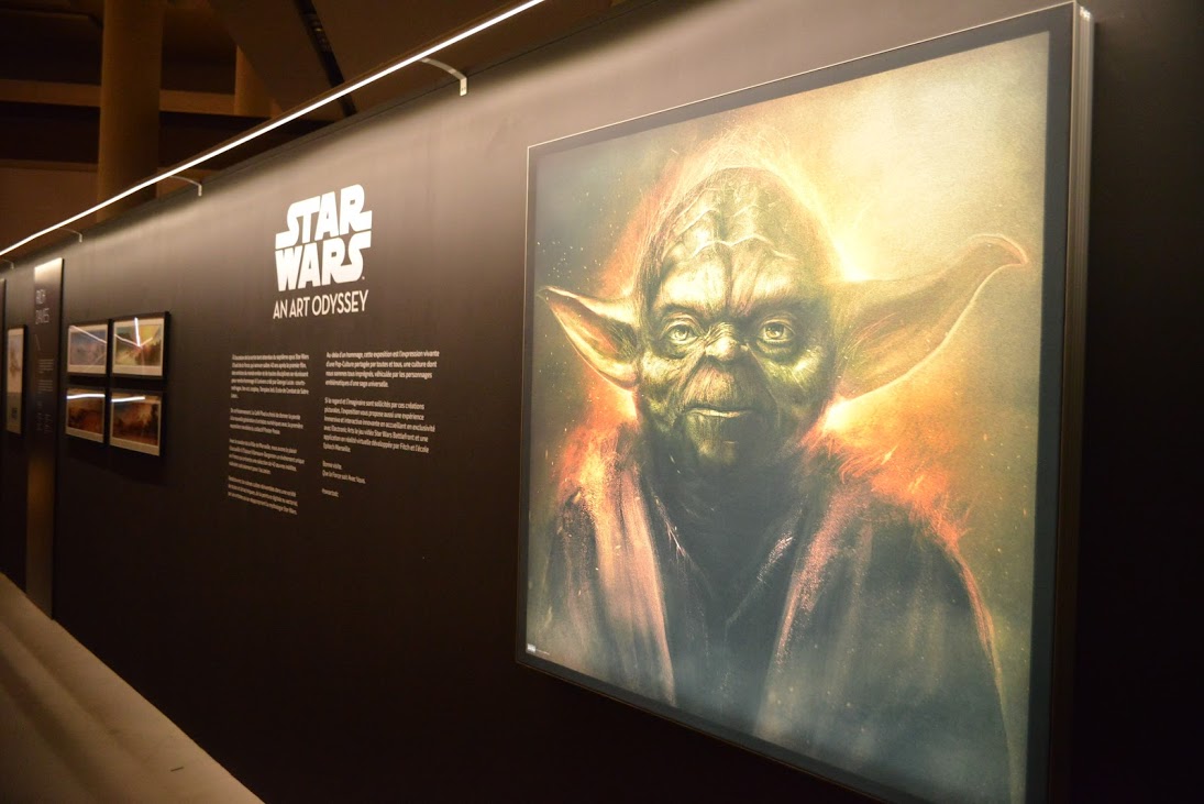 DÃ©couverte de l'exposition Star Wars l An Art Odyssey