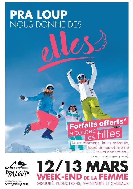 Téléchargement gratuit Images Forfaits De Ski Gratuits Pour Les Femmes A Pra Loup Du 12 03 dernière salutations