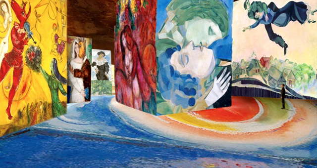 Chagall : intimitÃ© et crÃ©ation aux Baux de Provence