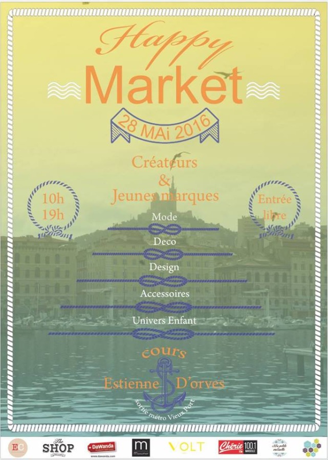 Happy Market revient Cours d'Estiennes d'Orves