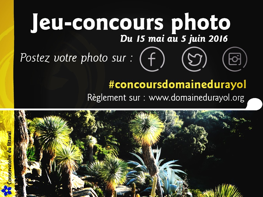 Jeu-concours photos du Domaine du Rayol 2016