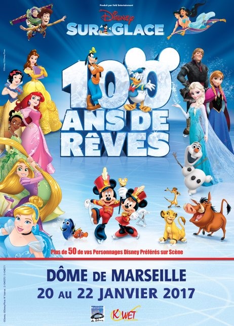 Disney sur glace : 100 ans de rÃªves