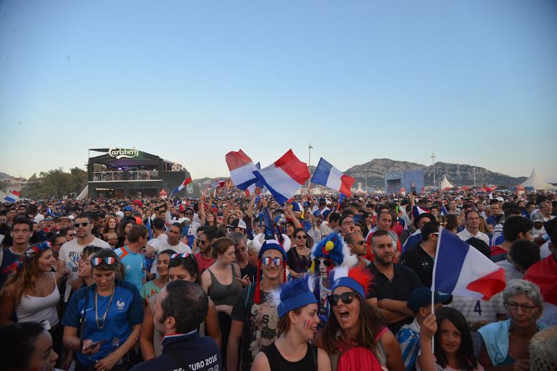 [En direct de la Fan Zone] Match France Allemagne