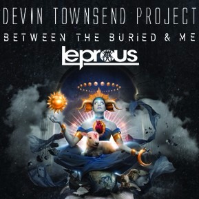 Devin Townsend Project + Between The Burried & Me + Leprous