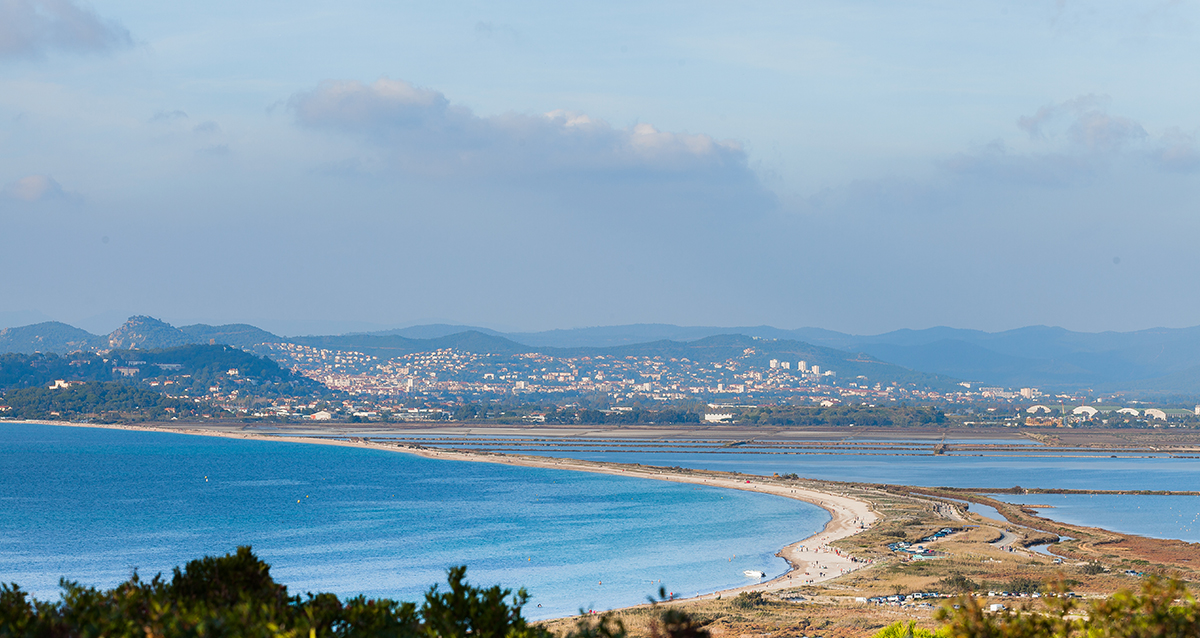 La Presqu'île de Giens : Le Tombolo et ses plages