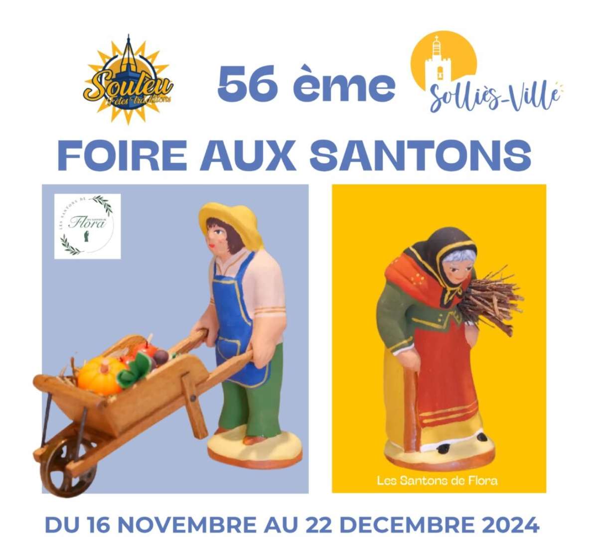  Foire aux Santons de Solliès Ville