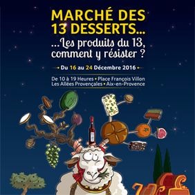 MarchÃ© des 13 desserts Ã  Aix en Provence