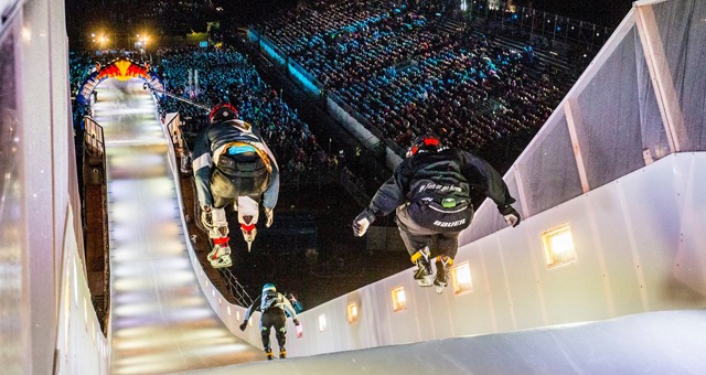 Red Bull Crashed Ice : une course de patins Ã  glace en plein Marseille !