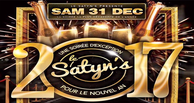 FÃªtez le Nouvel An au Satyn's