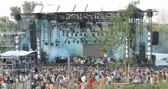 Nekfeu Live at Pont du Gard