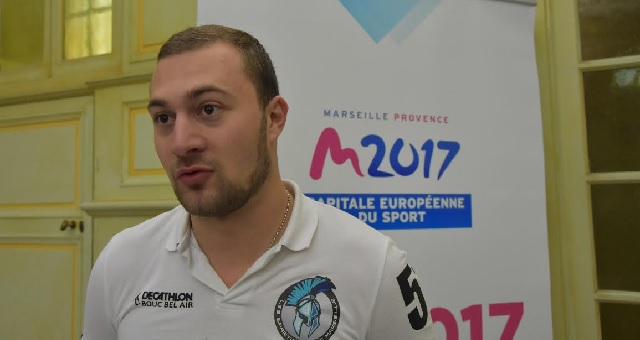 Morgan Pagni, fier de dÃ©fendre les couleurs de Marseille Ã  la Red Bull Crashed Ice