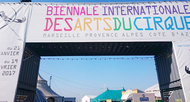 Biennale des Arts du Cirque, un village Chapiteaux prÃªt Ã  accueillir le public