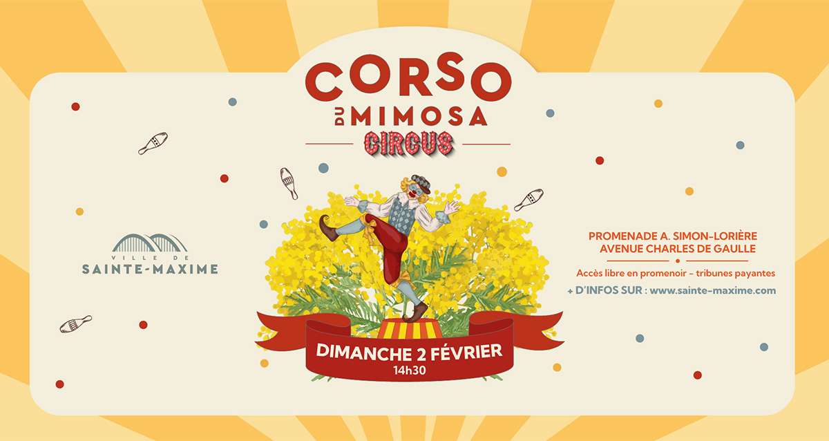 Fête du Mimosa à Sainte-Maxime