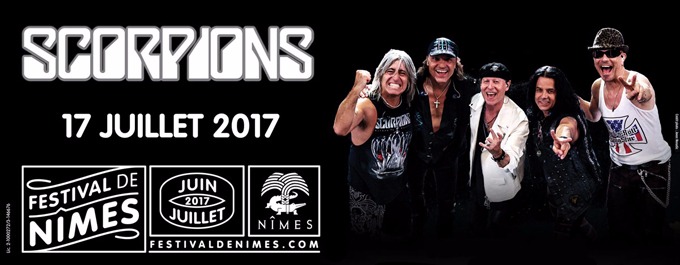 Scorpions en concert au festival de NÃ®mes