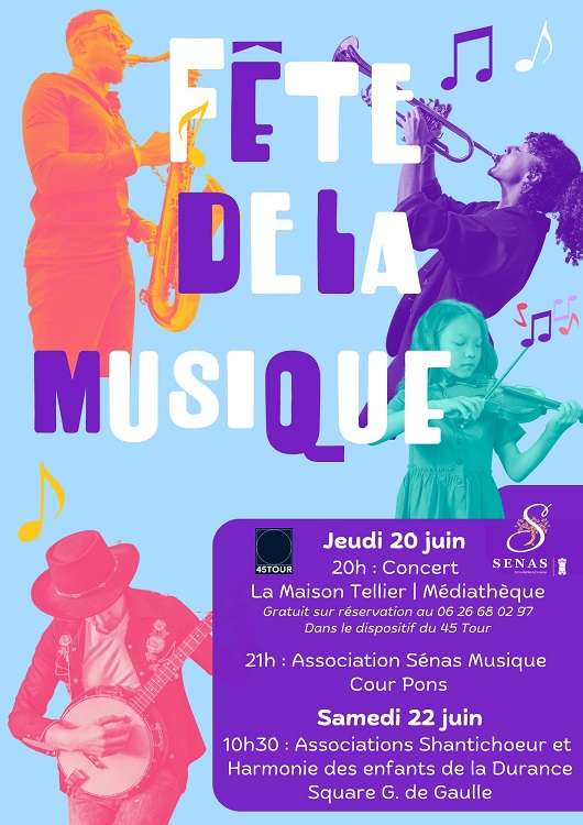 Fête de la musique à Senas