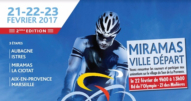 La ville de Miramas sera le village dÃ©part du Tour cycliste la Provence 