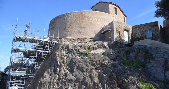 Port Cros : Le Fort du Moulin restaurÃ©