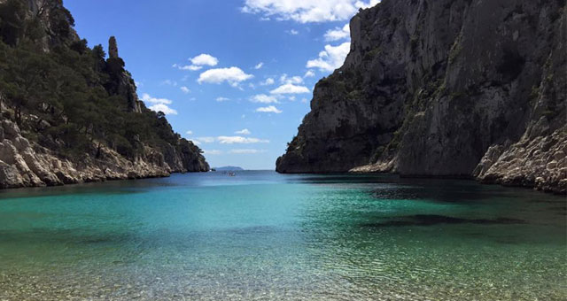 Balade dans la calanque d'En Vau