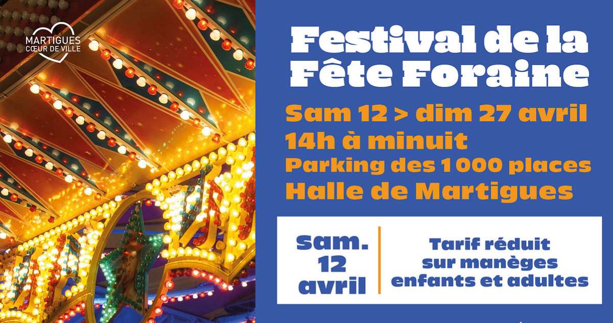  Fête foraine de Pâques à Martigues