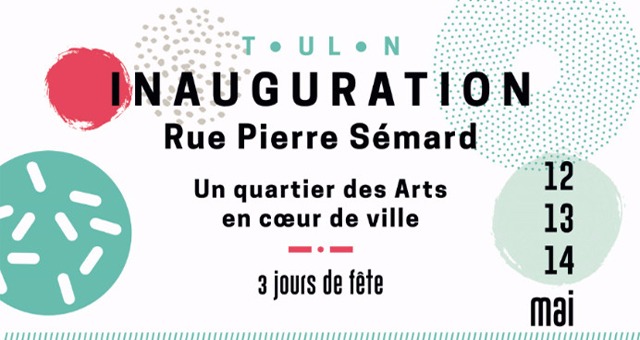 Inauguration de la Rue des Arts
