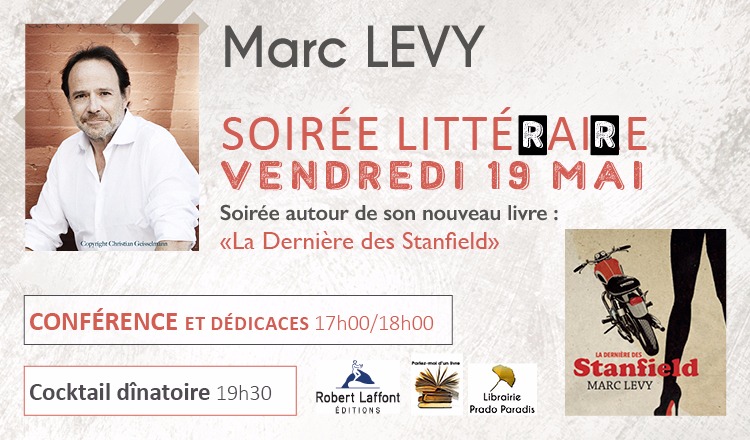 Marc LÃ©vy vient rencontrer ses lecteurs Ã  Marseille