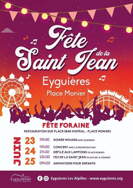 Fête de la Saint-jean à Eyguières