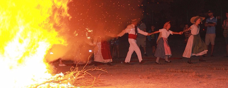 Feu de la St Jean à Pélissanne