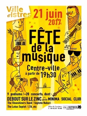 Debout sur le Zinc en concert pour la FÃªte de la Musique Ã  Istres