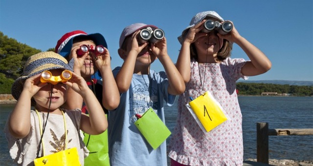 Visite guidée pour les enfants à l'île du Gaou