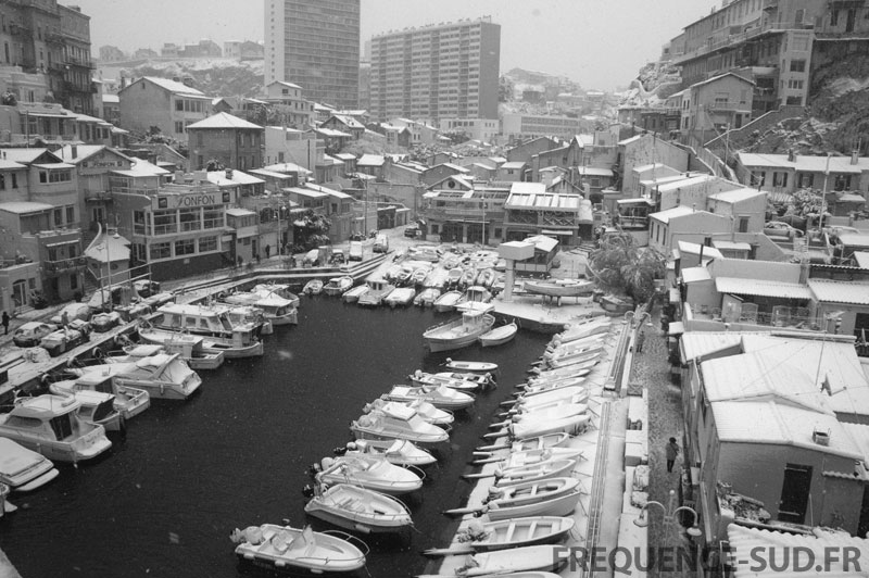 Marseille sous la neige, nos photos