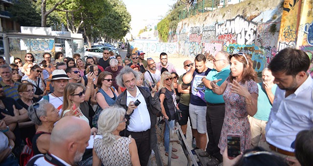 Site de la Corderie : Mobilisation de tous les côtés