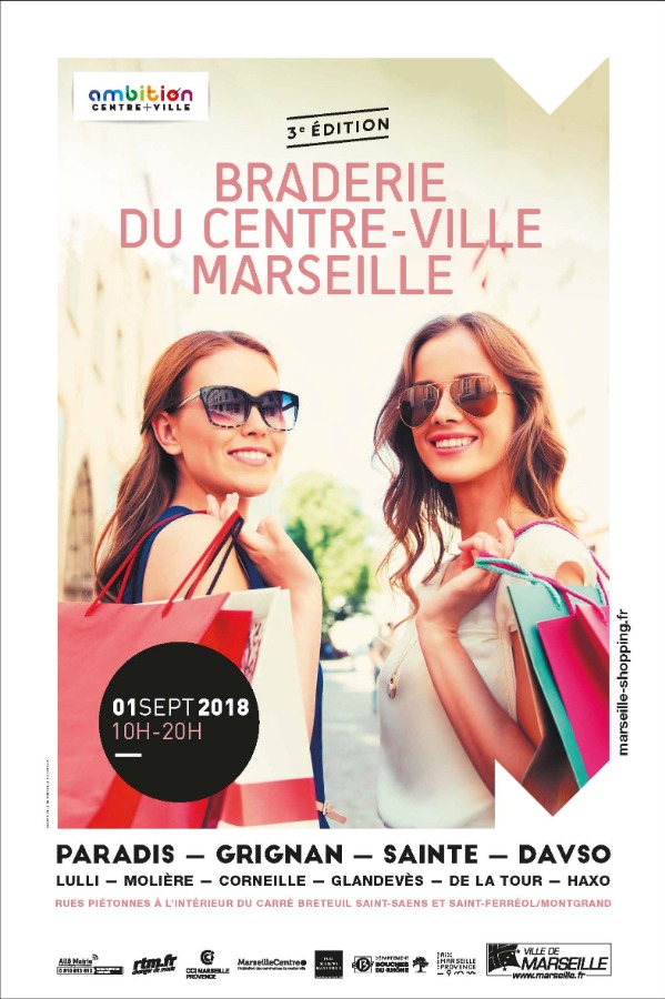 Shopping à Marseille : les restrictions de circulation et stationnement pour la Grande Braderie de ce samedi