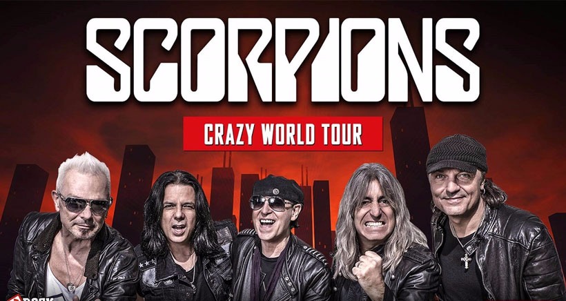 Scorpions en concert Ã  Toulon le 28 mars 2018