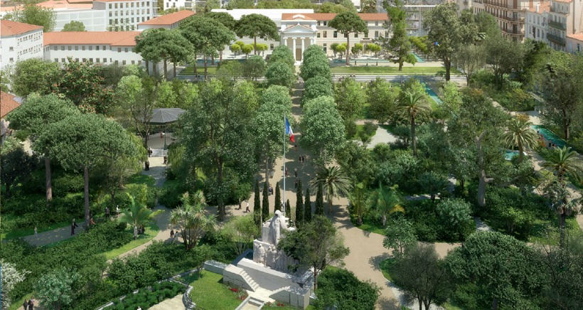 Le jardin Alexandre 1er ferme pendant un an pour une grande rÃ©novation