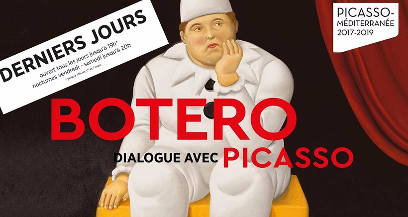 Derniers jours pour découvrir Botero, dialogue avec Picasso...