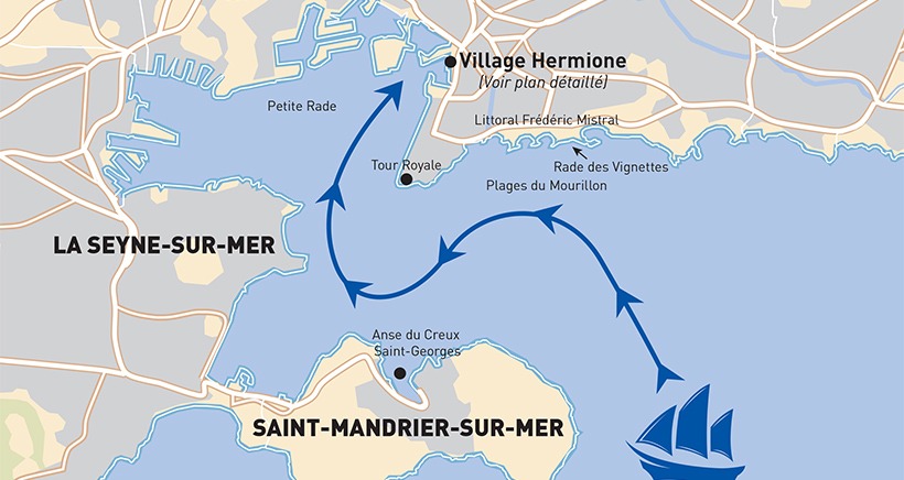 L'Hermione parade ce jeudi matin en rade de Toulon