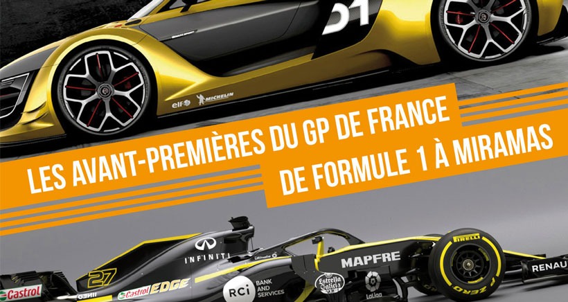 Avant-première du Grand-Prix de France: Show F1 à Miramas