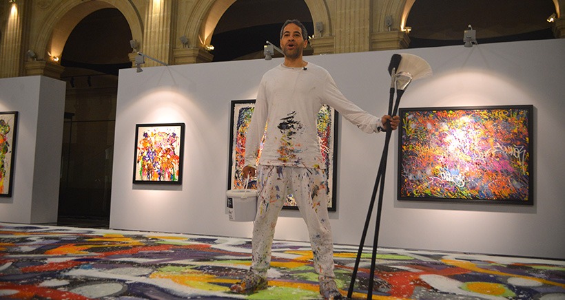 Abstracted Love au Palais de la Bourse