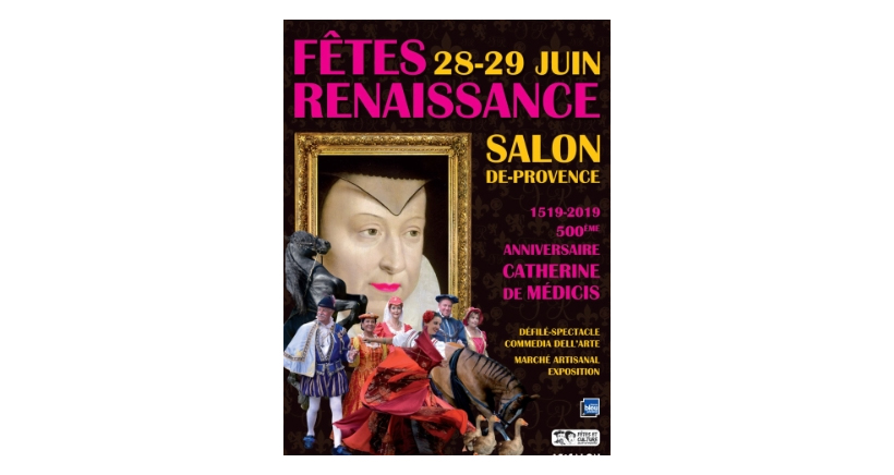 Fêtes Renaissance : Salon fête son histoire