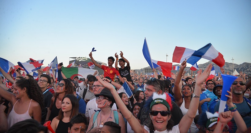 Marseille: une fan zone xxx pour la finale de la coupe du monde