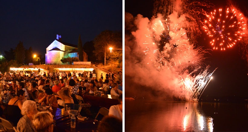Feu Dartifice Guinguette Et Marché Nocturne Cest Parti - 