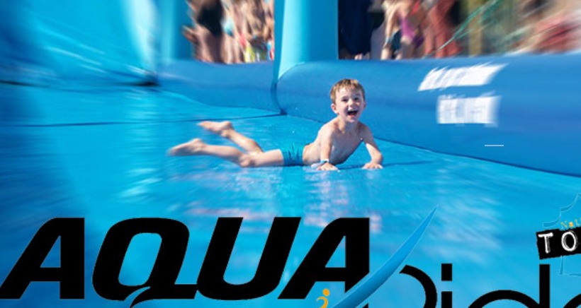 Salon: Deux toboggans aquatiques géants s'installent sur la Place Morgan