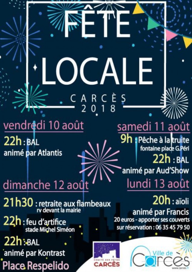 FÃªte locale de CarcÃ¨s