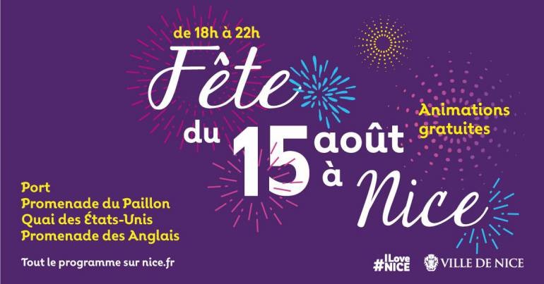 15 août à Nice: les informations de circulation autour de la Promenade des Anglais