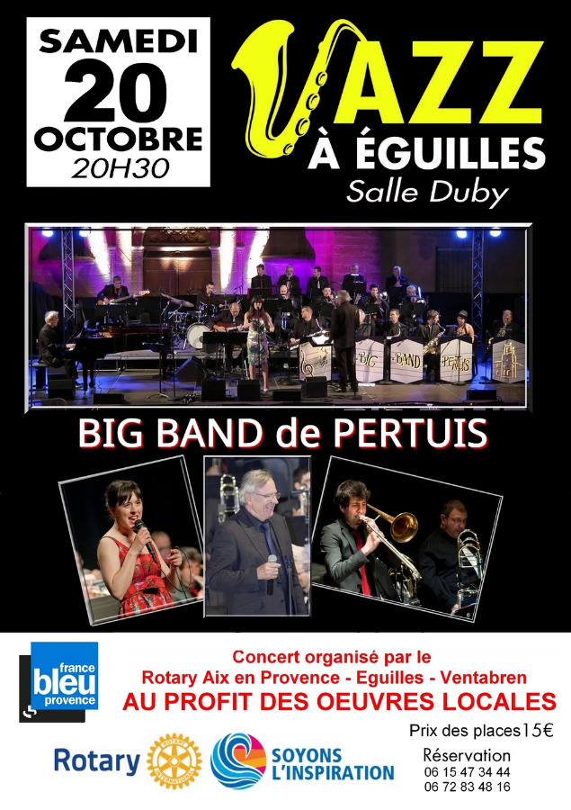 JAZZ à EGUILLES - BIG BAND de PERTUIS