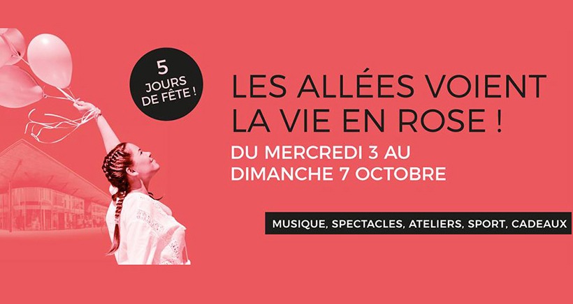 Les AllÃ©es ProvenÃ§ales s'engagent pour Octobre Rose !